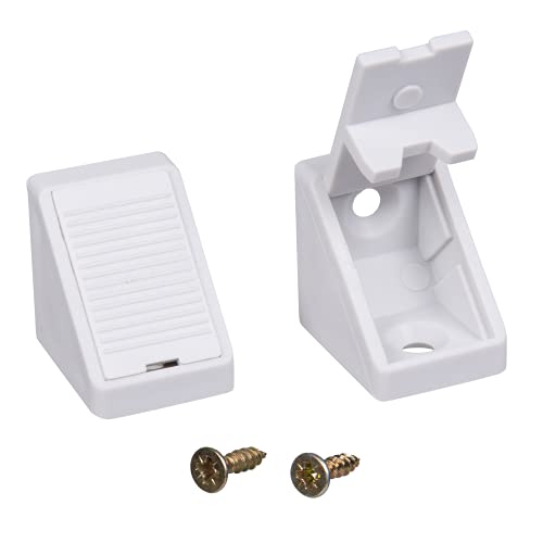 Alusfera Connettori per Mobili - 20x Scaffale Mensola - Angolare Reggimensola - Staffa Angolare per Mensola - Staffetta Angolare con Alette di Mascheratura - Grigio Alusfera Connettori per Mobili - 20x Scaffale Mensola - Angolare Reggimensola - Staffa Angolare per Mensola - Staffetta Angolare con Alette di Mascheratura - Grigio