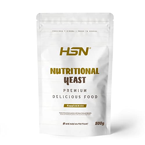 Levadura Nutricional Engevita® en Copos de HSN | Sabor Umami 500 g = 100 Tomas por Envase | No Necesita Cocinado | No-GMO, Vegano, Sin Gluten