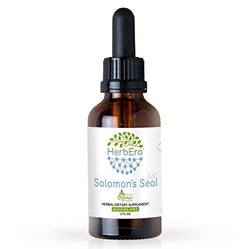Solomon's Seal B60 Alcohol-Free Herbal Extract Tincture, Super-Concentrated Solomon's Seal (Polygonatum odoratum) (2 fl oz)