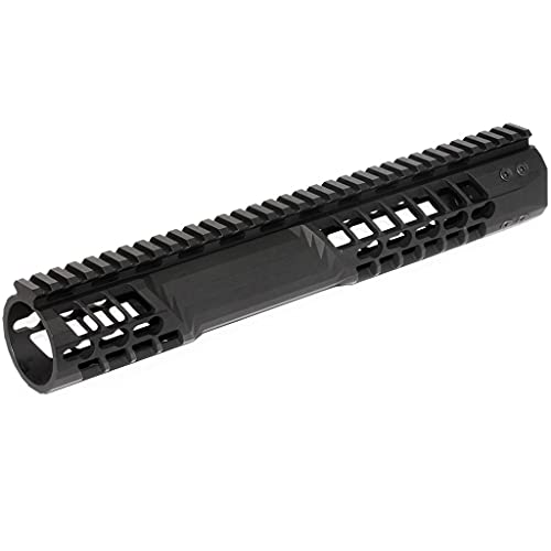 Airsoft APS EMG Licensed F1 C7K Style 12.75" Inches BDR Keymod Handguard Rail System for M4 M16 AEG Anodized Black