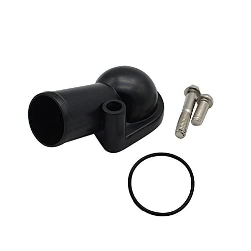 ZHUQIANG Vervanging geschikt for SBC BBC Chevy 350 454 motor zwart water nek thermostaat huisvesting 15 graden (Color… - Afbeelding 4