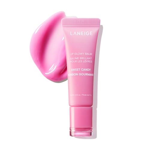 LANEIGE Lip Glowy Balm: Sheer Tinted Lip Moisturizer with Shea Bu...