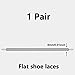 Gendewiner 1 Pair Shoe Laces Sakura Pink Replacement Flat Sneakers Bread Boot Brooks Skate Athletic High Top Shoelaces Strings for Converse adidas Vans Air Force 1 Nike Shoestrings 59 inch