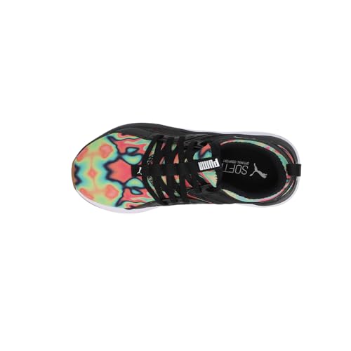 PUMA Kids Girls Softride Sophia Graphic Slip On Sneakers Shoes Casual - Black4
