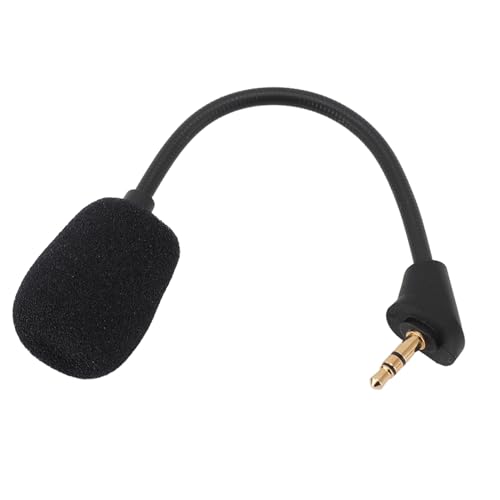 Qiilu Detachable Game Microphone Boom for/Pro - 3.5mm Noise Cancelling Replacement Mic