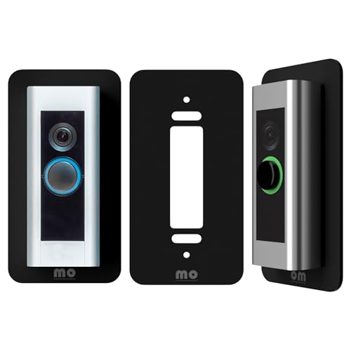 Plaque murale compatible avec RingPro et Pro 2 en plastique Perspex ultra résistant finition mate