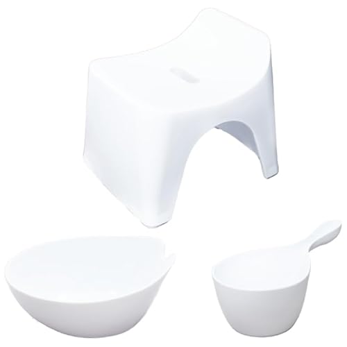 HUBATH バススツール/h20 座面高20cm 3点セット