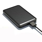 HD Externo Portátil 500GB Preto USB 3.0 Unidade de Armazenamento Externo Com Processamento Ultra Rápido (500GB)