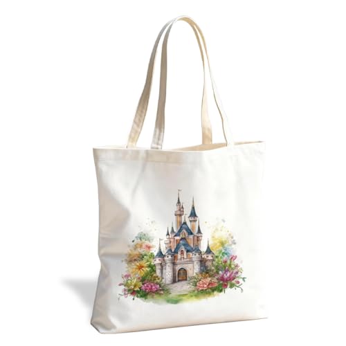 Bolso tote reutilizable Magic Canvas para compras y viajes, estilo fantasía miniatura 1