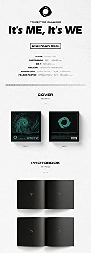 Mini album Tempest It's ME, It's WE version Digipack avec autocollants et cartes photo - 4