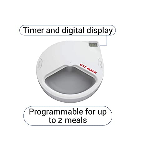 Cat Mate C300 Automatic Digital Pet Feeder for Dogs and Cats BPA and BHT Free with Ice Pack - Image 5