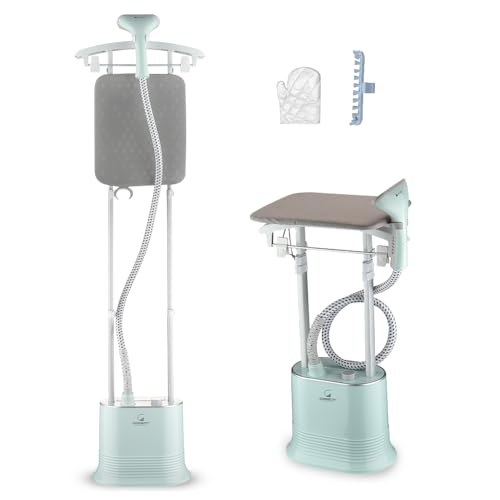 Goodscity Garment Steamer for Clothes, Standing Steam Iron Press ...