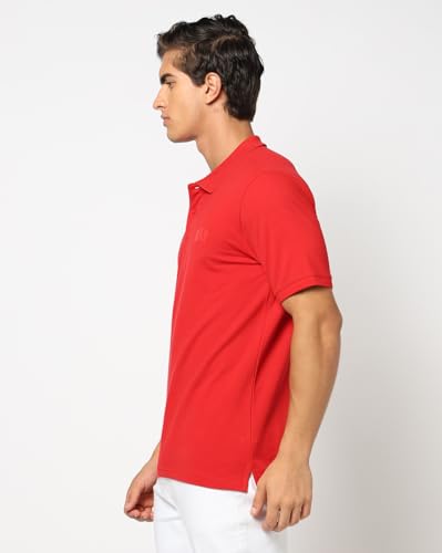Image of Gap Men Solid Slim Fit Polo Neck Short Sleeves T-Shirt