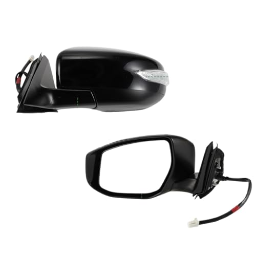 Coque de rétroviseur gauche pour Nissan Altima 2013-2018 noir