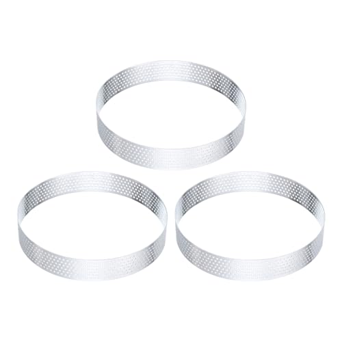 Anillo redondo para tartas antiadherentes para evitar masas húmedas 2