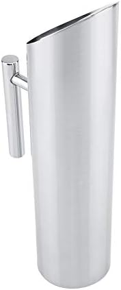 Miniatura 7 de Jarra de acero inoxidable Jarra de agua de metal para beber en frío con herramienta de servicio de hotel casero de guardia de hielo