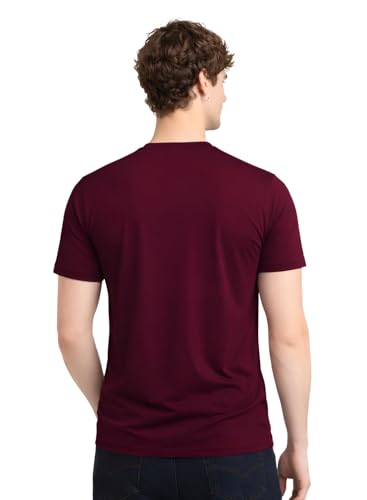 T-shirt confortable en coton pour homme élégant coupe normale