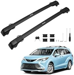 Powerty 268LBS Roof Rack Cross Bars for 2021-2026 Toyota Sienna A...