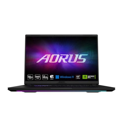 Image of GIGABYTE - AORUS Master 16 GEN 2 Gaming Laptop - 240Hz 2560x1600 WQXGA - NVIDIA GeForce RTX 5090 Laptop GPU - AMD Ryzen 9 9955HX3D - 2TB SSD - 32GB DDR5 RAM - Win11 Home AD - 5-Degree Black