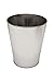 Kenney Metal Waste Paper Basket, Chrome
