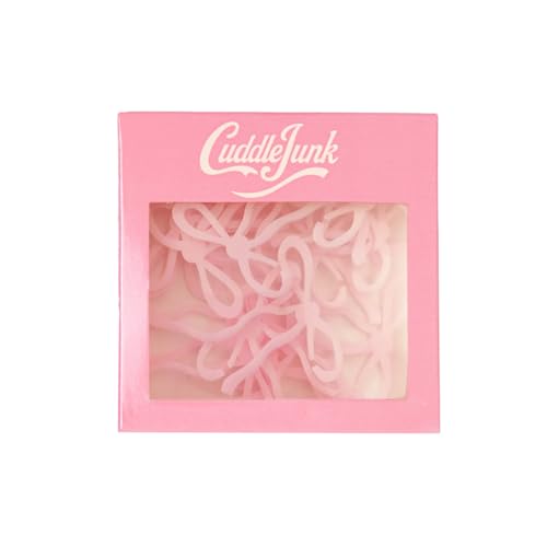 Marcadores de bebidas con lazo rosa para decorar copas en cumpleaños y bodas coquetas 7