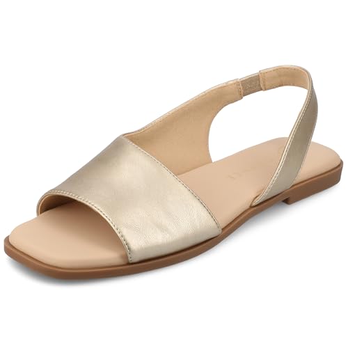 Image of Journee Collection Women's Brinsley Slingback Flat Sandals