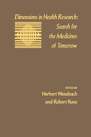 Dimensions in Health Research: Search for the Medicines of Tomorrow book cover