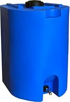 Algopix Similar Product 11 - Blue 55 Gallon Water Storage Tank by