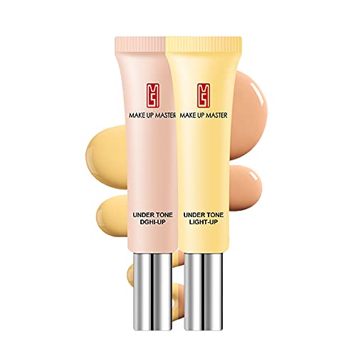 ZFC Under Eye Concealer Two-Color Eye Bag Concealer Full Coverage Brightening Eye Dark Circles Corrector Waterproof Makeup Long Wear Conceal Set for Puffiness, Wrinkles,Redness