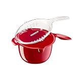 Microwave Cookware Stain Proof - Red Lidded Saucepan 0.9L
