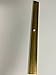 Brass Flat Bar 3/16' x 1 1/4 x 14' Knife Making Handle C360 Buss w 1/2 Hole