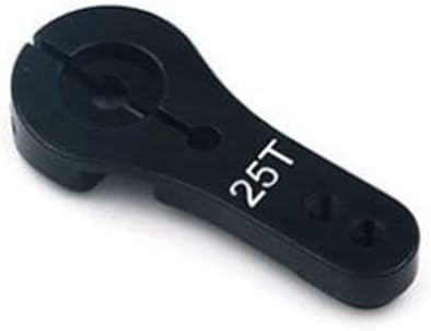Miniatura 3 de KingVal Reemplazo CNC 25T - Brazo de bocina servo de dirección de metal de 1.378 in, rosca M3, piezas RC compatibles con FutabaSavoxHLHSPHD PowerGo