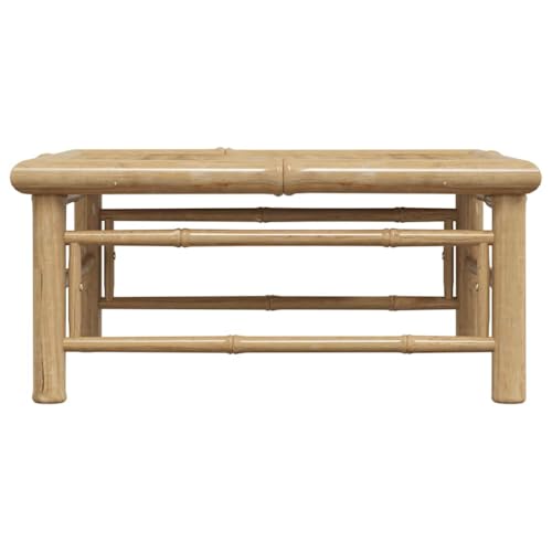 Table de jardin en bambou de qualité supérieure pour extérieur chic - 8