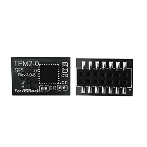 Professional TPM2.0 Security Module SPI 14 Pin As Rock 14-1Pin Motherboards Card for As Rock TPM2-SLI-S-SPI Platform Replacement Part