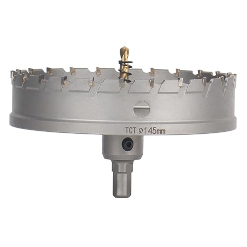 Scie cloche 145mm carbure TCT pour perçage de fibre de verre