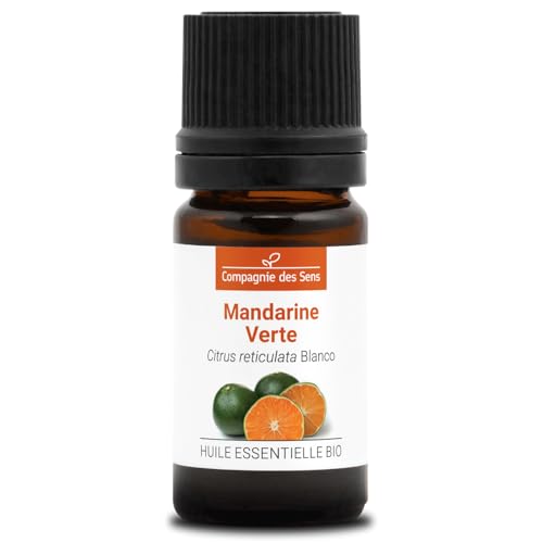 MANDARINE VERTE BIO - 5mL - Huile Essentielle de Qualité Premium - 100% Pure, Naturelle, garantie ChromaCert® - Chémotypée & Intégrale
