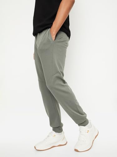 Image of Max Men Solid Sports Joggers