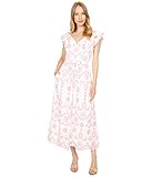 Lilly Pulitzer Lillyanne Midi Dress Karmic Coral Neon Cotton Engineered Eyelet 6