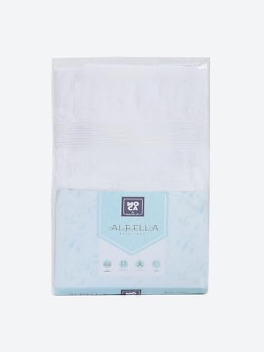 Image of MOCA by Monte Carlo Cotton 380 GSM Bath Towel Pack of 2(140 x 70 CM) - White (2)
