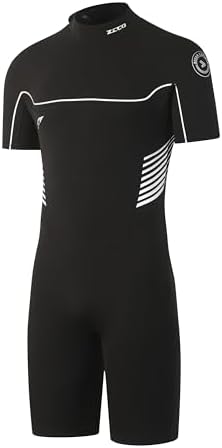 ZCCO Muta Shorty per uomo e donna, 3/2 mm, mute corte in neoprene per acqua fredda, mute per immersioni surf, snorkeling, kayak, sport acquatici