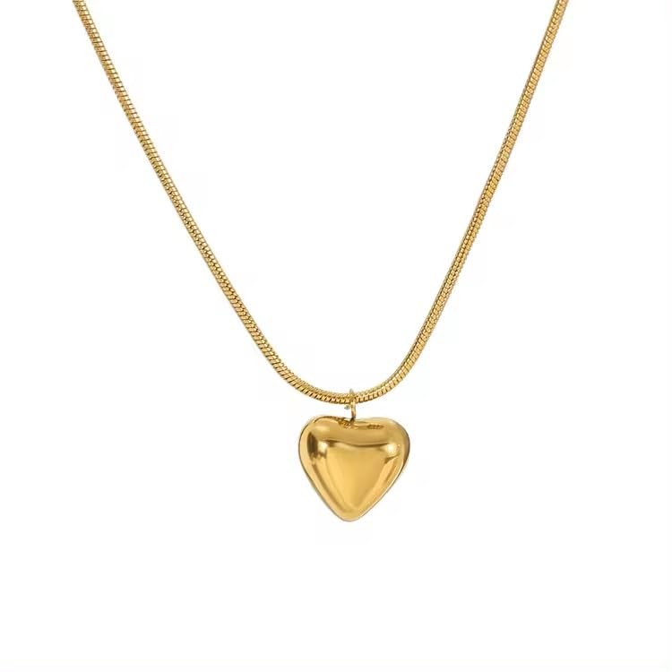 ZELVA Gold Plated Heart Pendant Necklace, 45 cm Chain (B0DCSPT13Y) Amazon Price History, Amazon Price Tracker