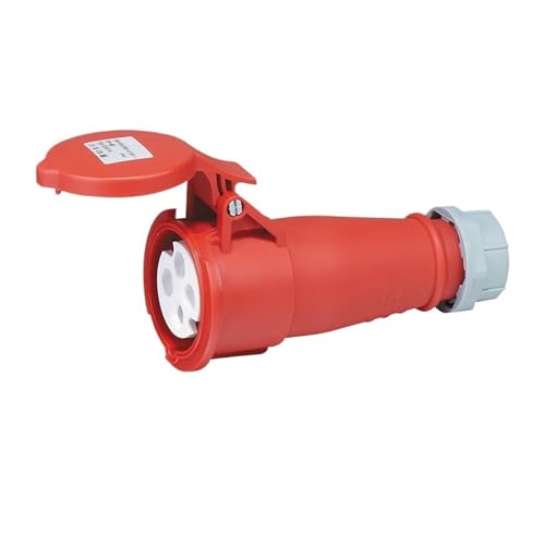 IP44 ���o�[�X�h���Y�Ɨp�q�󂨂�у\�P�b�g �R�l�N�^ �h�b�L���O 3 �R�A 4 �� 5 �R�A 16A/32A(4P16A IP44 connector GP514)