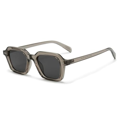 Lunettes de soleil homme vintage style gelée verres dégradés UV400