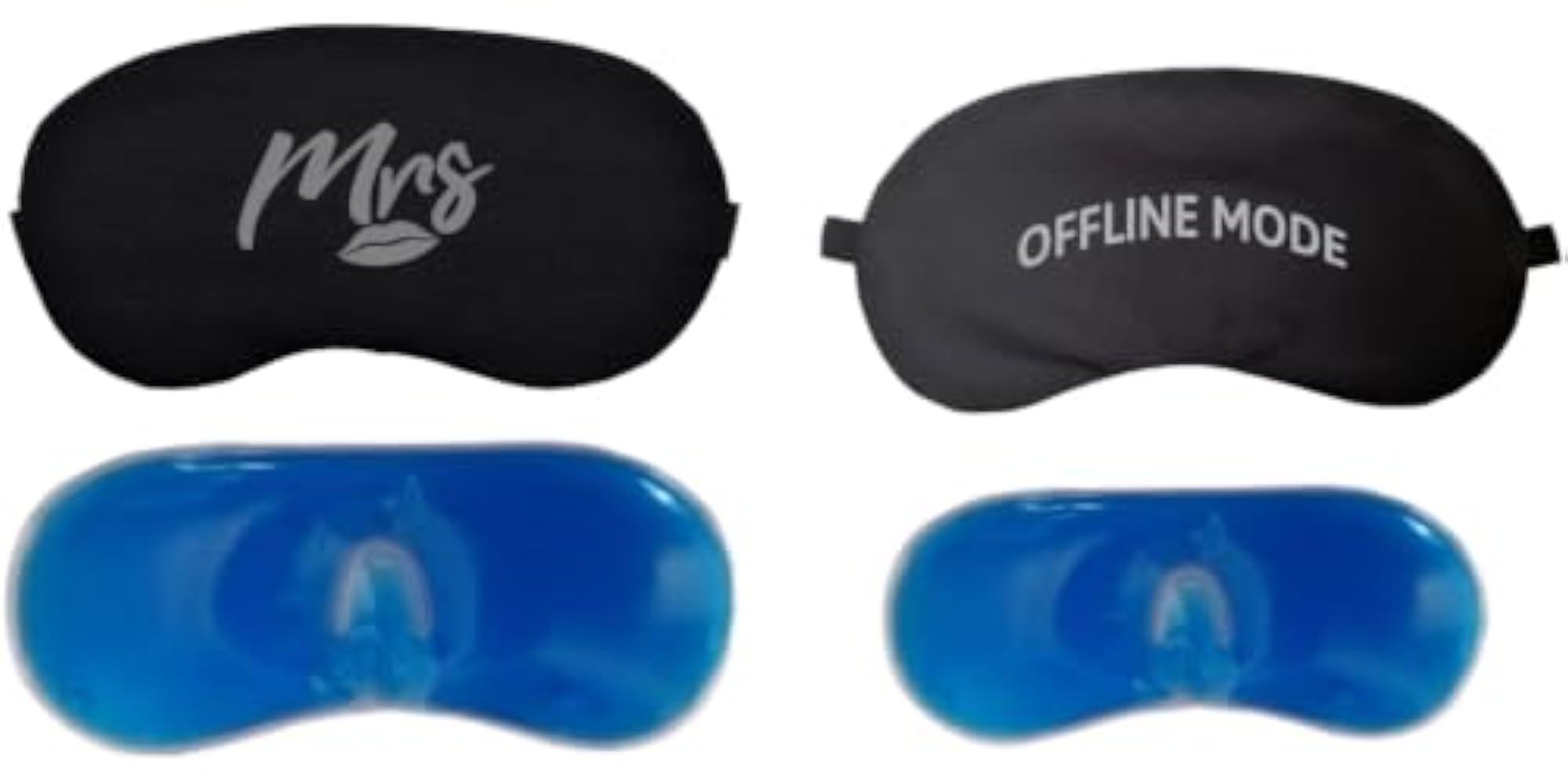 Cooling Gel Eye Mask for Sleeping - Dream Big Quote Design