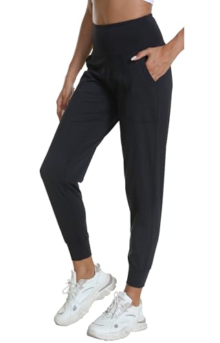 Women's Workout Joggers with Pockets-Quick Dry Athletic Lounge Pants for Hiking Yoga and Running4