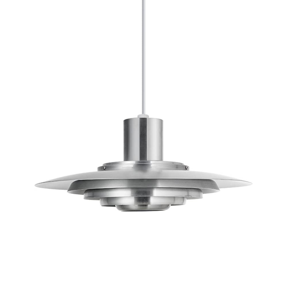 modern Esstisch Pendelleuchte, E27 Industrielle PH5 Pendellampe, Aluminium Schatten Hängeleuchte Dimmbar, Esszimmer Schlafzimmer Designer 1 flamme Höhenverstellbar Innen Dekorativ Beleuchtung (B,47CM)