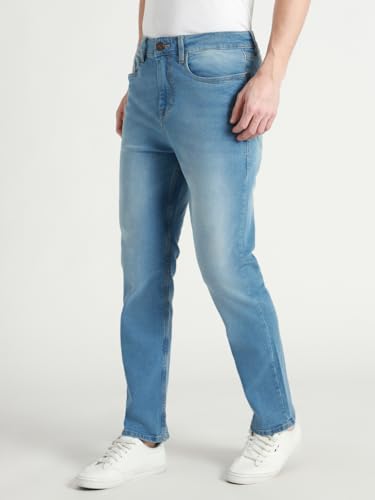 Image of Dennis Lingo Men Mid Rise Straight Fit Jeans