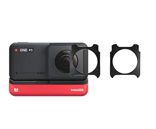 SHEAWA Insta360 ONE RS�p�����Y�J�o�[ �P�[�X 2�� 360�x�����Y�p �����Y�ی� �����J�o�[ �v���e�N�^�[ �K�[�h Insta360 ONE R 360�x�ł��Ή� �ی�P�[�X �ϏՌ� ���h�~ �A�N�Z�T���[