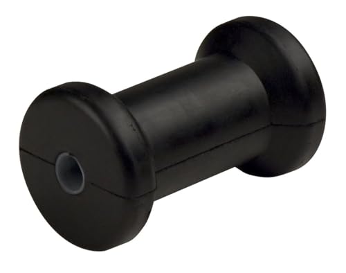 Spool Roller 5" W 5/8" S BLK RUB