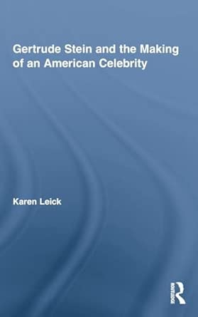 Gertrude Stein and the Making of an American Celebrity book cover